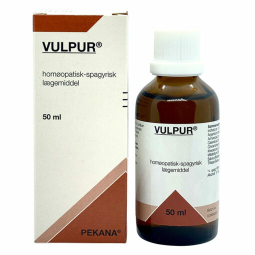 VULPUR mundskylle-dråber Pekana