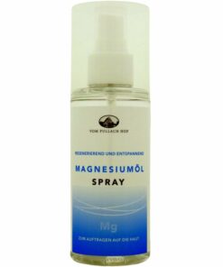 Magnesium-spray, Akut og forebygg.