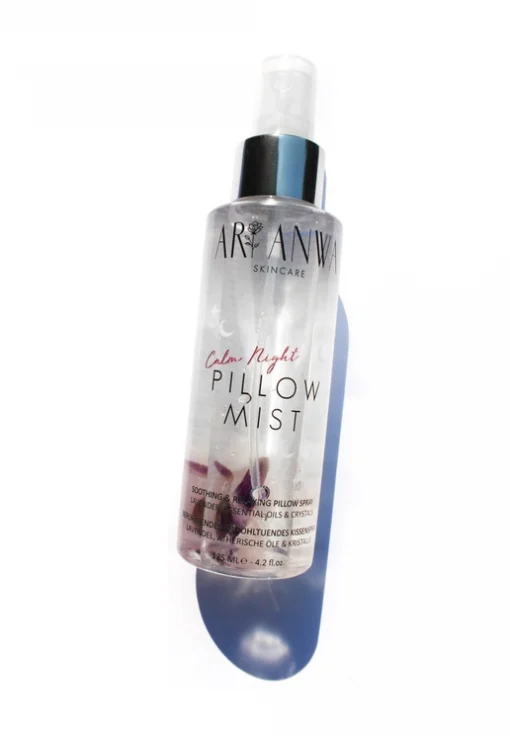 Calm Night Pillow Mist m. økol. lavendel og krystaller